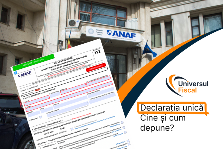 Declarația unică - cine și cum depune?