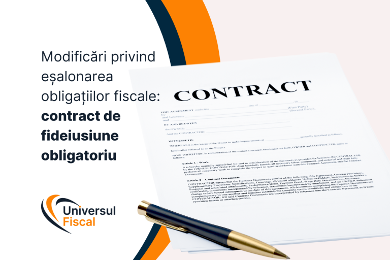 Eșalonarea obligațiilor fiscale se schimbă: contract de fideiusiune obligatoriu pentru firme