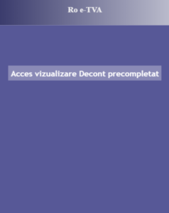Cum arată decontul precompletat de TVA12a2b
